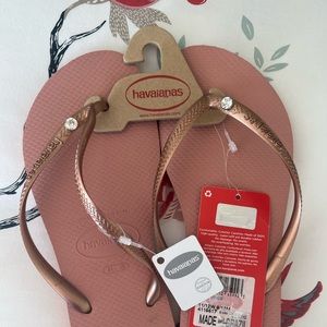 Havaianas Magenta nude color .